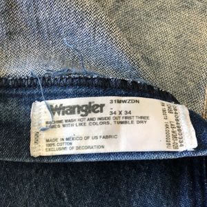 Wrangler 34x34 31MWZDN